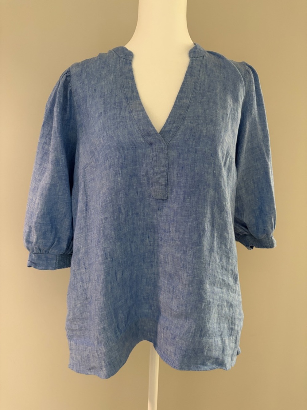 Lilly Pulitzer Maleigh Linen Top - Blue
